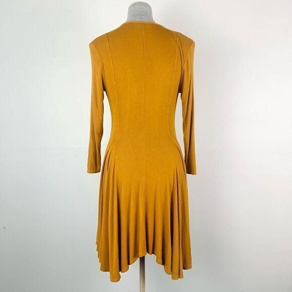 Free People Beach Mustard Dress‎ - Picture 6 of 10